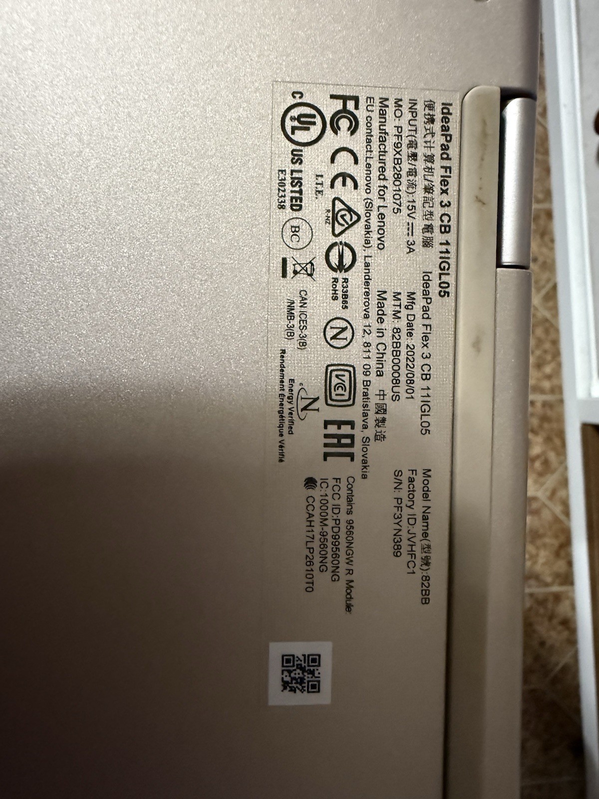 Lenovo Chromebook IdeaPad 3 11.6″ Screen Foldable Touchscreen