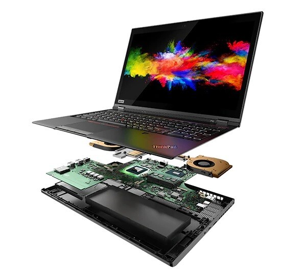 LENOVO THINKPAD P52 64GB RAM i7-8850H FHD 2×512 SSD NVIDIA P2000 No-CAM WIN11