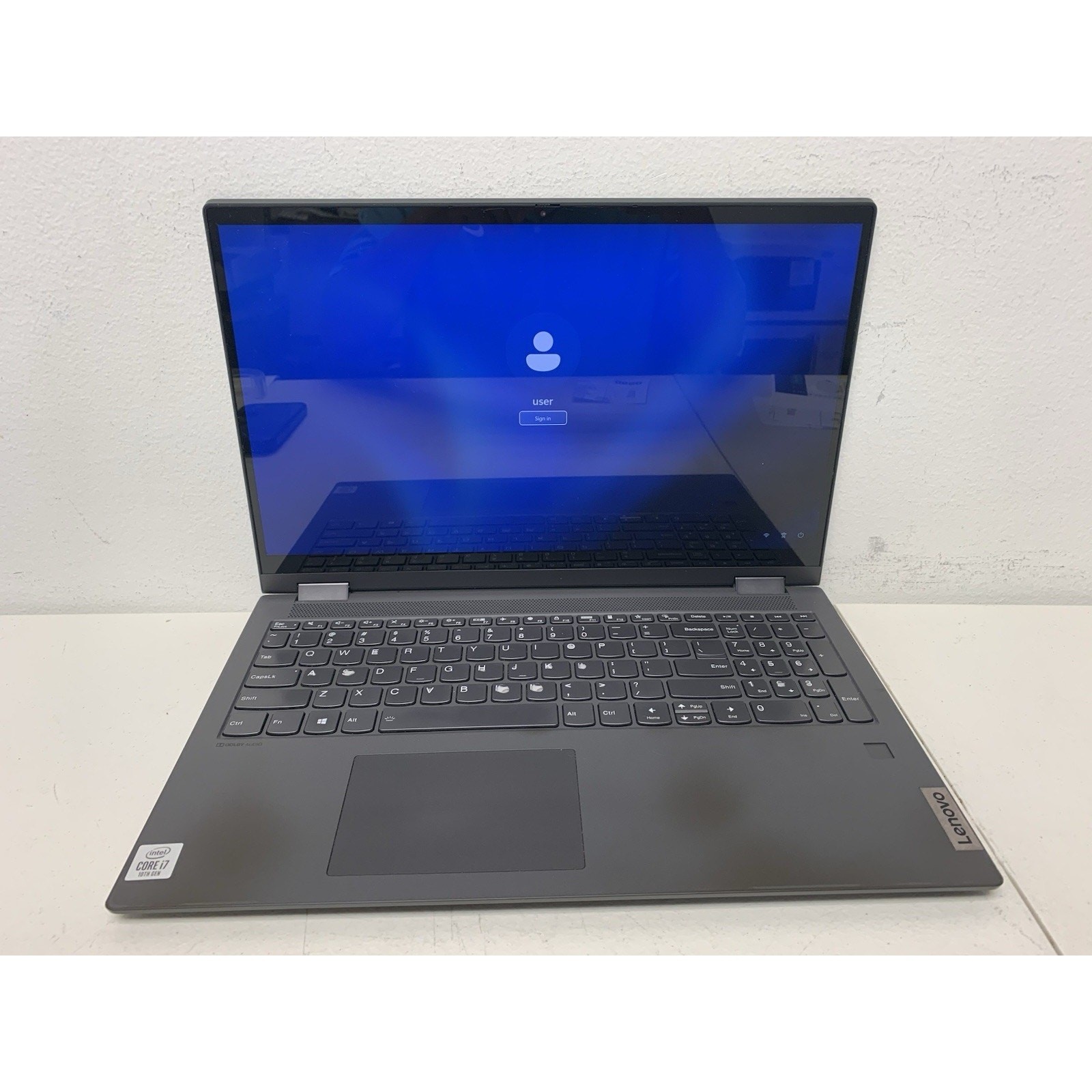 Lenovo IdeaPad Flex 5 15IIL05 i7-1065G7 8GB 256gb SSD Touchscreen Wind 11 Home