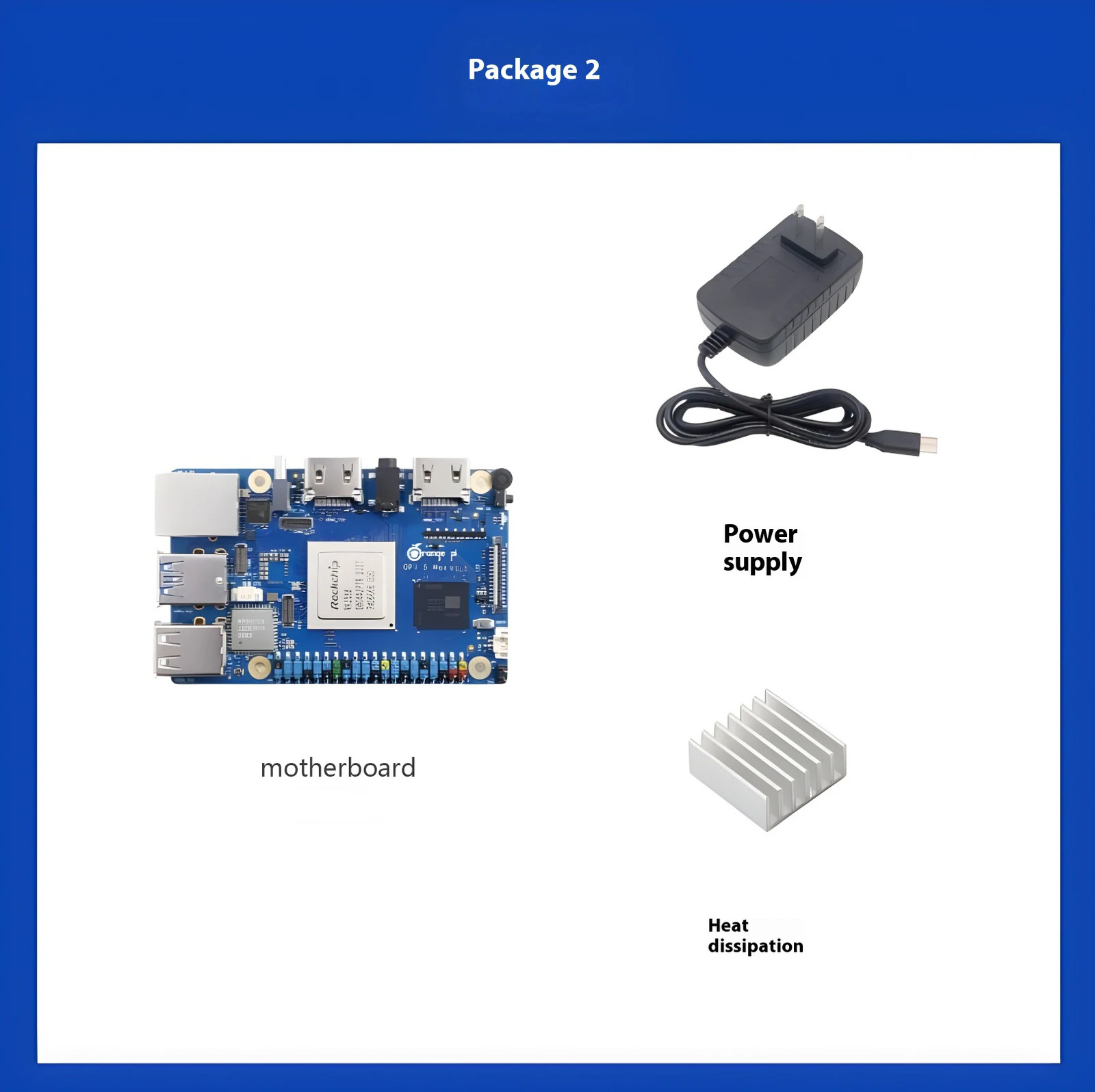 Orange Pi 5 Max 16GB RAM LPDDR5 Rockchip RK3588 Development Board