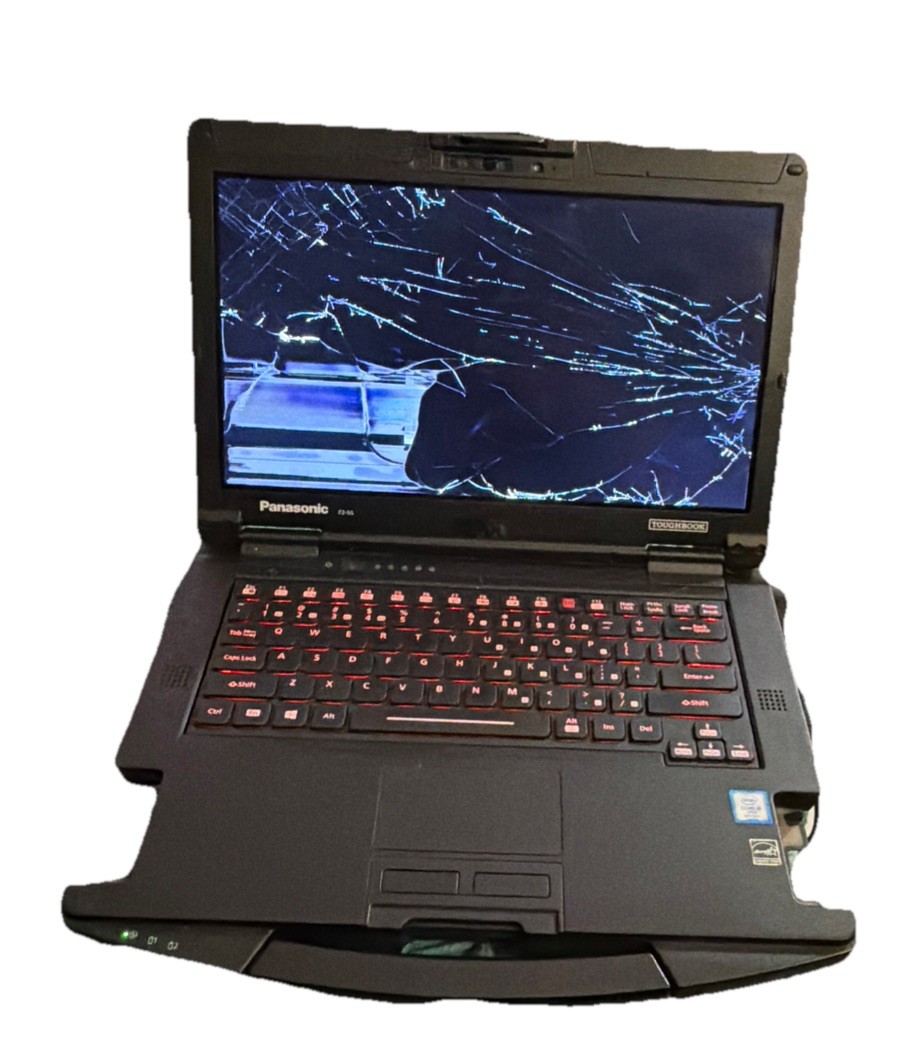 Panasonic Tough-book FZ-55 | 14″ i5-8365U | 16GB Bios Locked Broken LCD Parts