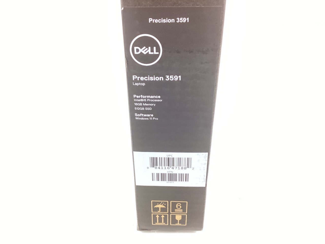Dell Precision 3591 15.6″ 5-135H 16GB 512GB SSD RTX 500 WiFi 6E W11P (5P4PT)