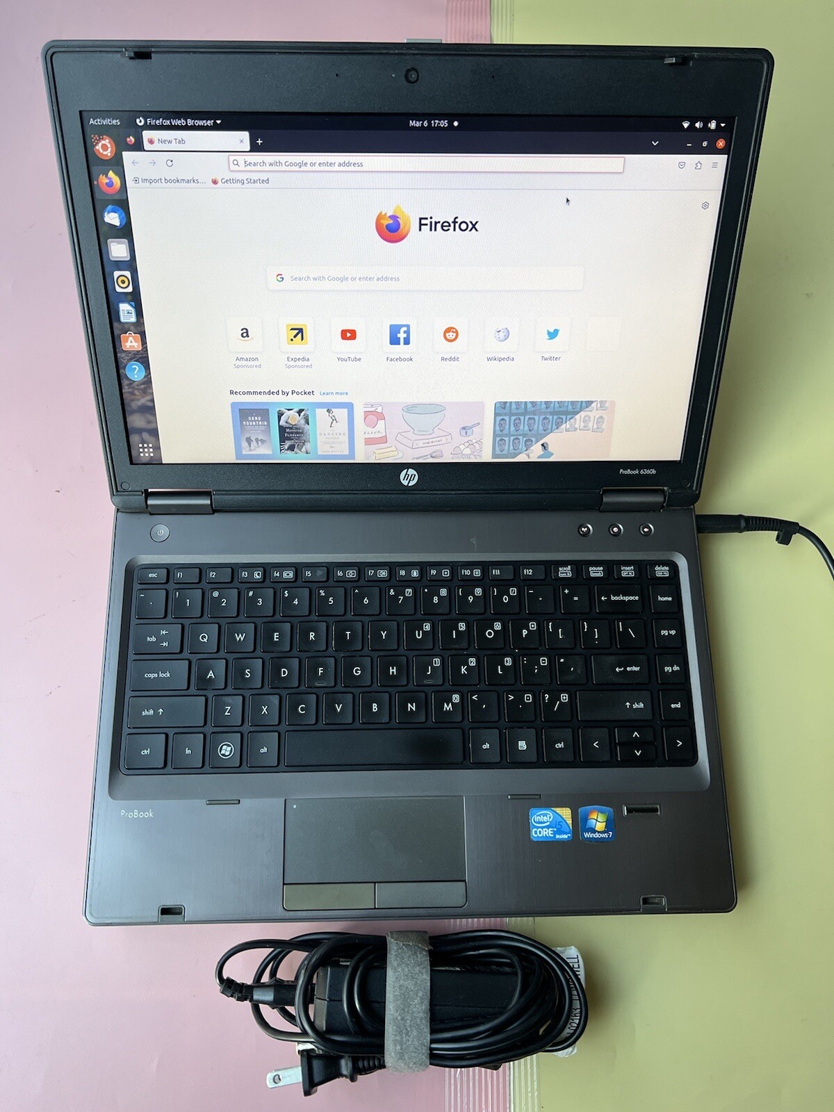 HP Probook 6360b Intel Core i5-2410M 8GB RAM 640GB HDD WEBCAM