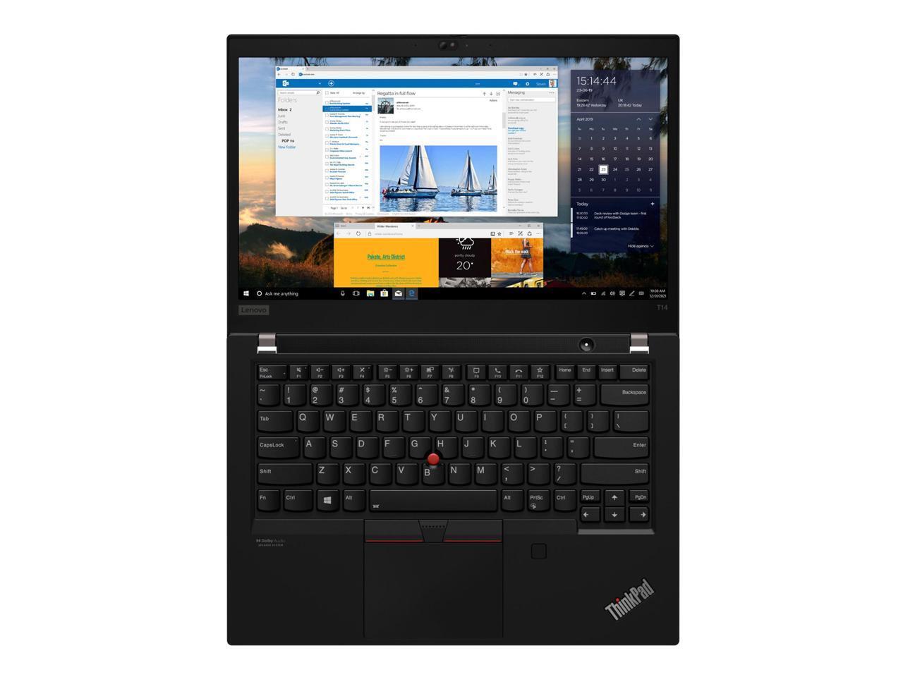 Lenovo ThinkPad T14 Gen 2 14.0″ FHD IPS i7-1165G7 512gb 16gb W10p 20W0003MUS