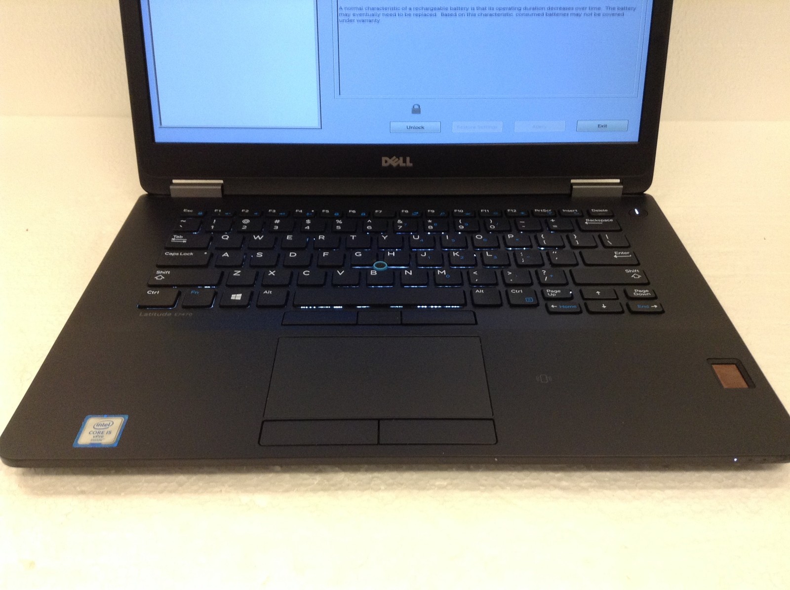 Dell Latitude E7470 Laptop i5-6300U 2.4GHz 14″ w/AC Adapter, No RAM,HD,FREE SHIP