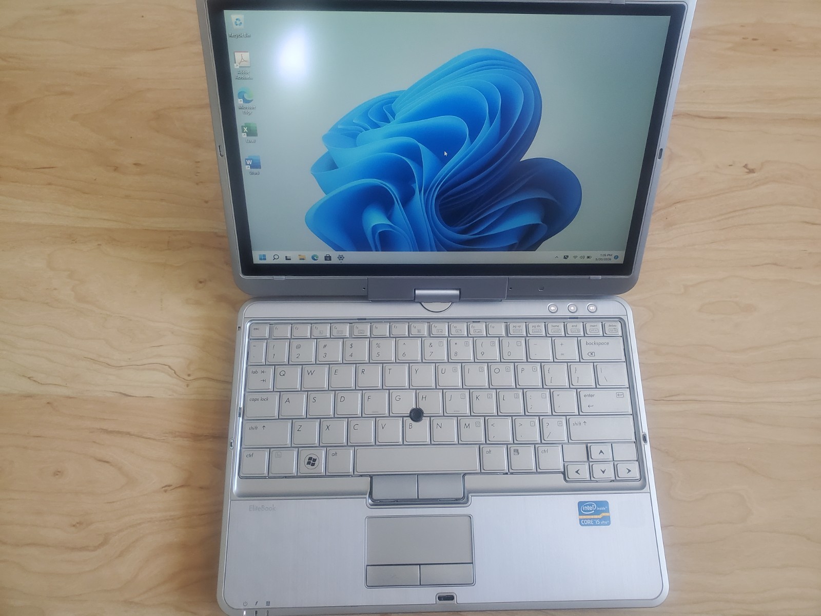 HP EliteBook 2760p TouchScreen Core i5 Win 11 Pro 240gb SSD HD 12gb RAM Laptop