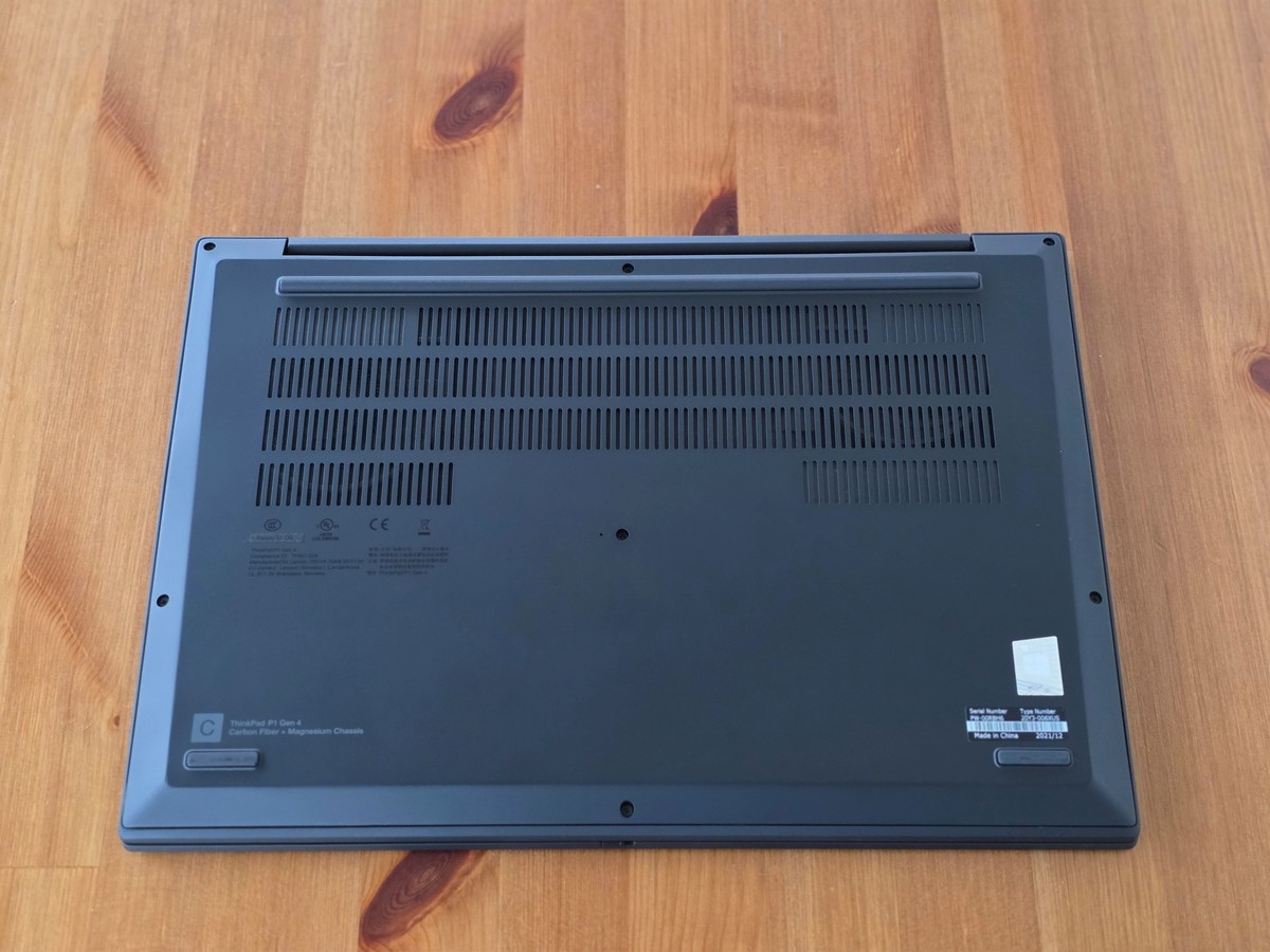 Lenovo ThinkPad P1 Gen 4 i7-11850H 16GB 16″ 4K HDR 3840×2400 NVIDIA RTX 3070