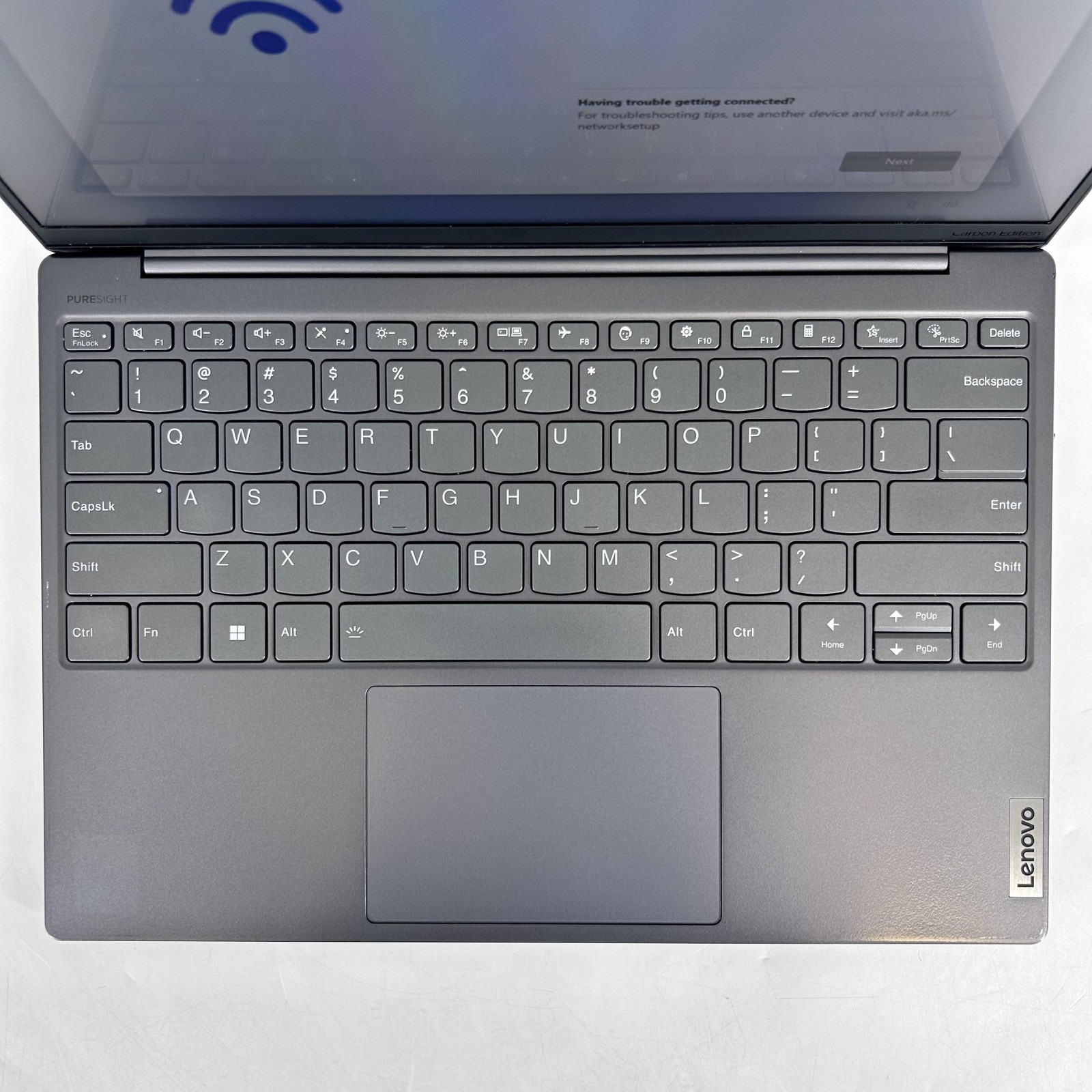 Lenovo Slim 7i 14 Gray QHD TOUCH 2.1 GHz i7-1260P 16GB RAM 1TB SSD Good