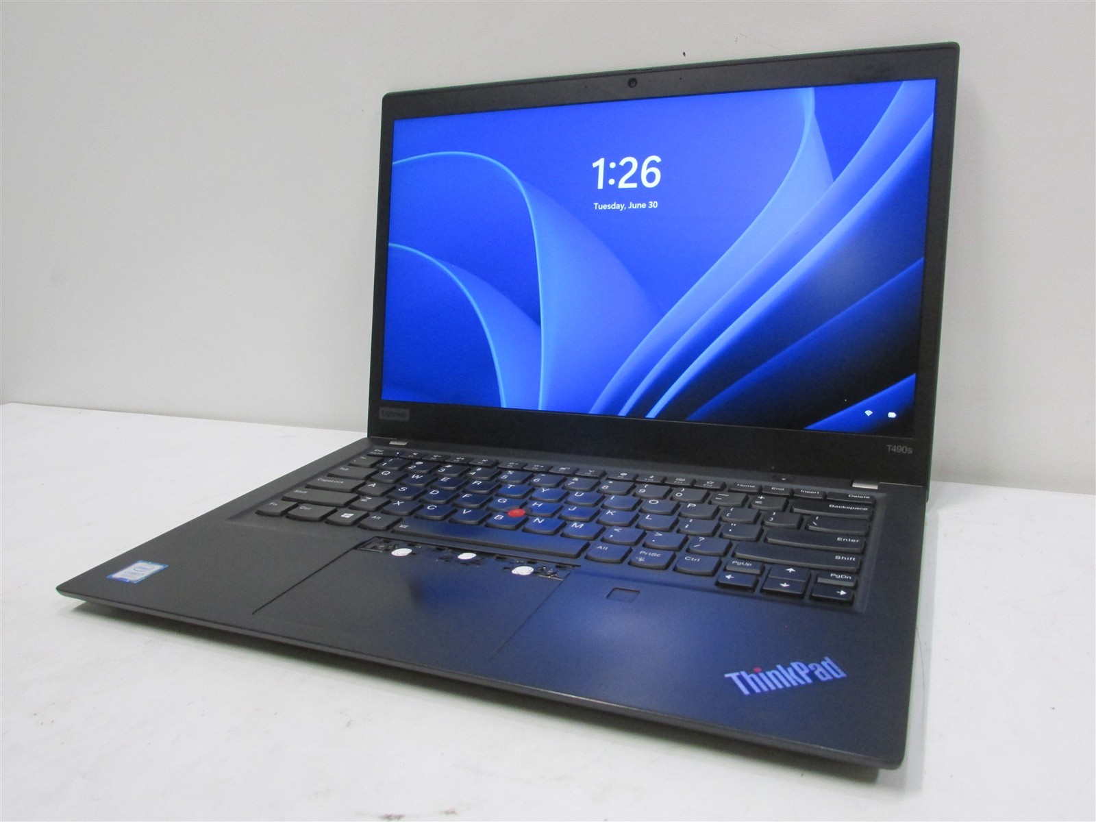 Lenovo Thinkpad T490s i7-8565U 1.8GHz 16GB RAM 256GB m.2 14″ Win 11 Pro MISS KEY