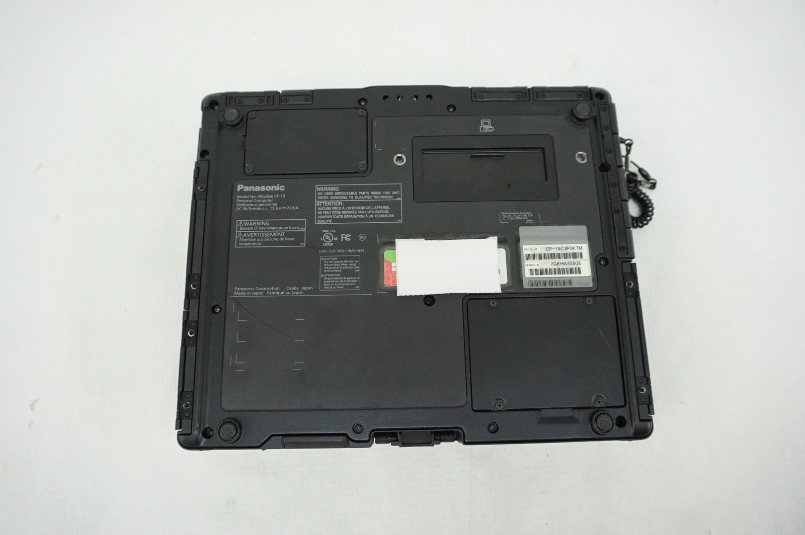Panasonic Toughbook CF19 i5-3610ME 2.7GHz 4GB RAM Has Stylus No Hard Drive