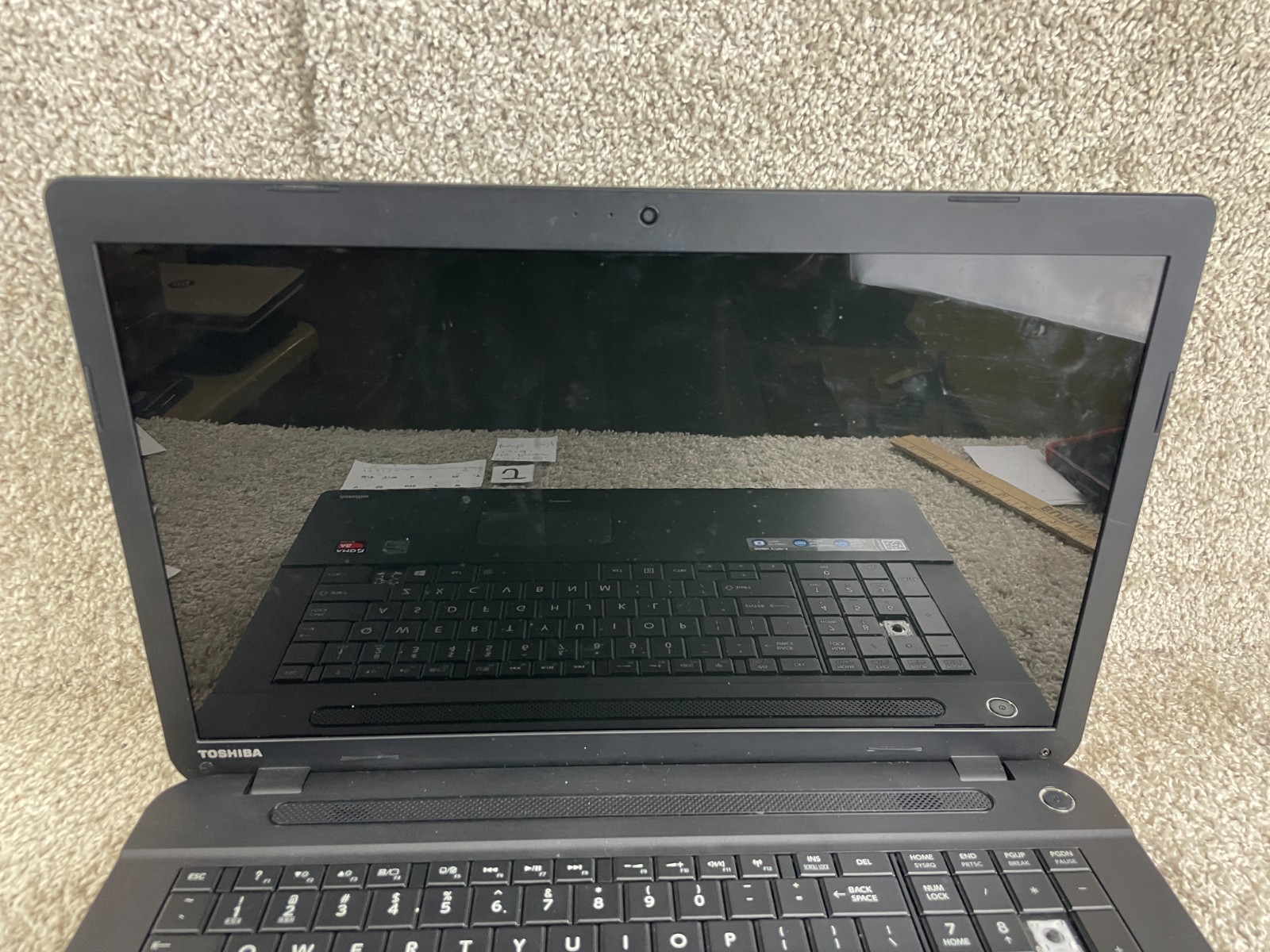 Toshiba Satellite C75D Series AMD A6 Quad Core Windows 8.1 Laptop Notebook PC