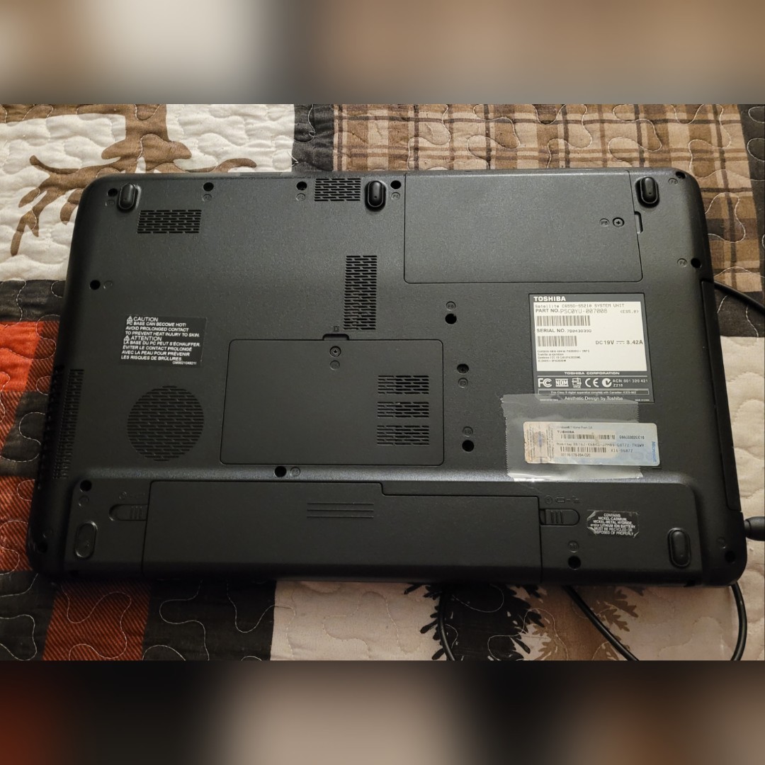 Toshiba Satellite C655 Laptop