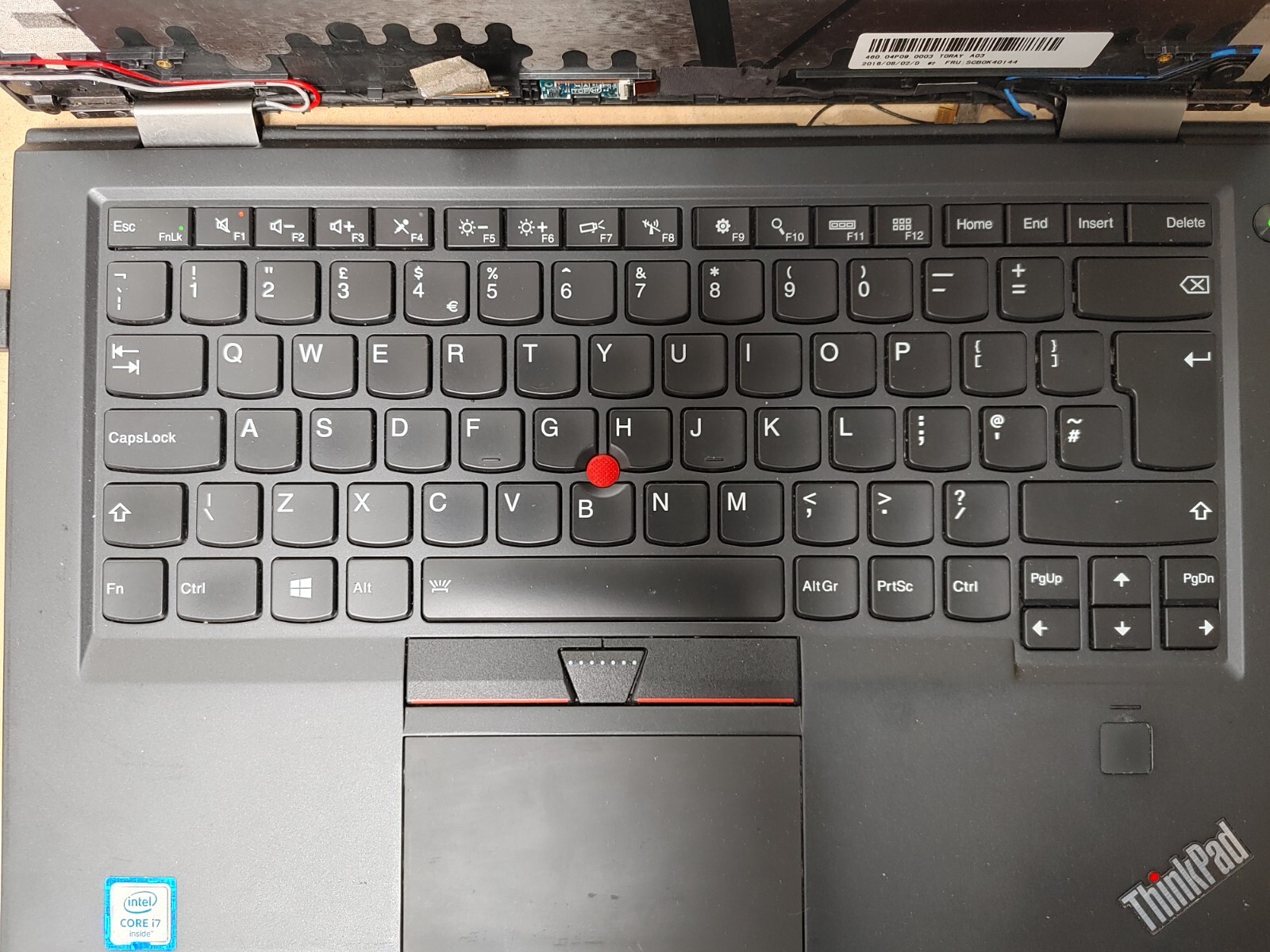 Lenovo ThinkPad Core i7-6500U@ 2.50GHz, NO RAM ,NO HD ( Selling Motherboard)