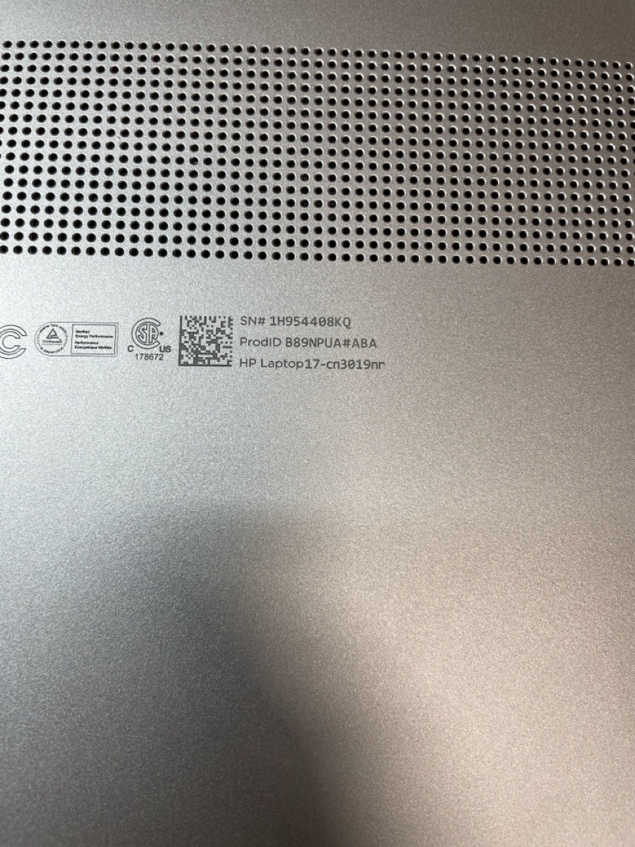 HEWLETT PACKARD 17-CN-3019NR (PSJ011220)