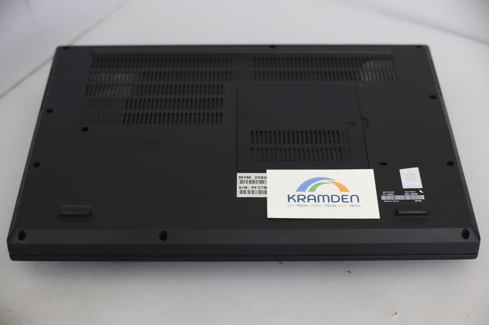 Lenovo ThinkPad P15 Gen 1 Laptop, i7-10850H, 48GB RAM, No HDD/OS, Grade B, KH13