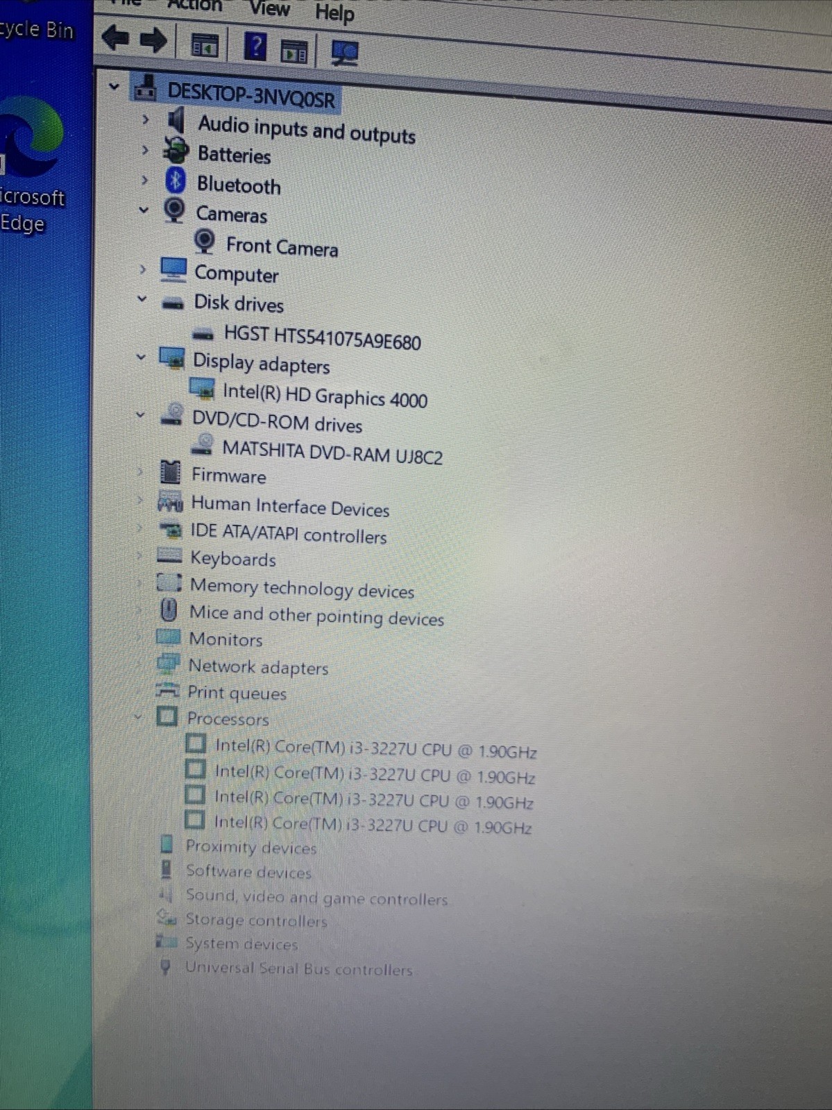 Sony Vaio SVF152C29L FHD 15.6″ i5-3327U 1.9GHz 6GB RAM 700GB HDD Win10