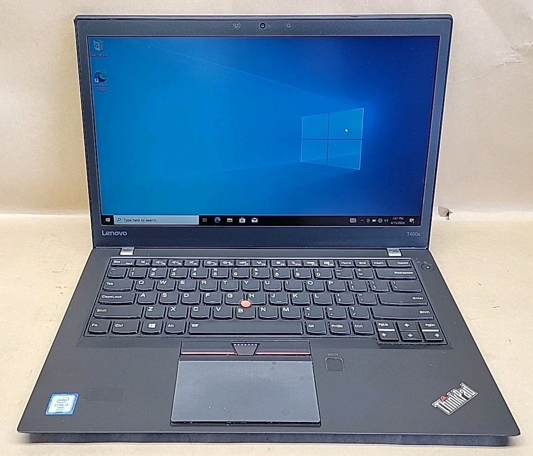 Lenovo ThinkPad T460s, Intel Core i7-6600U @ 2.6GHz, 4GB RAM, 512GB SSD, W10P
