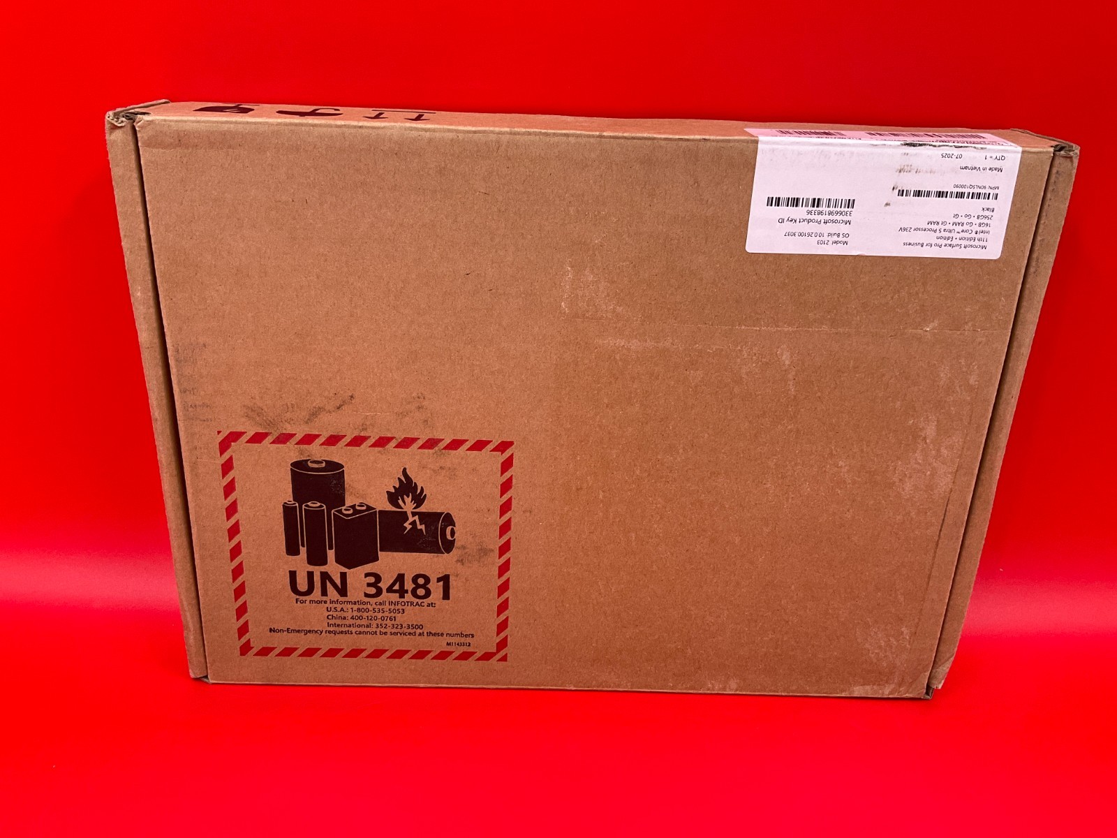 Microsoft Surface Pro 11 U5-236V 16GB 256GB BT5.4 WiFi7 13T W11P Black EP2-20094