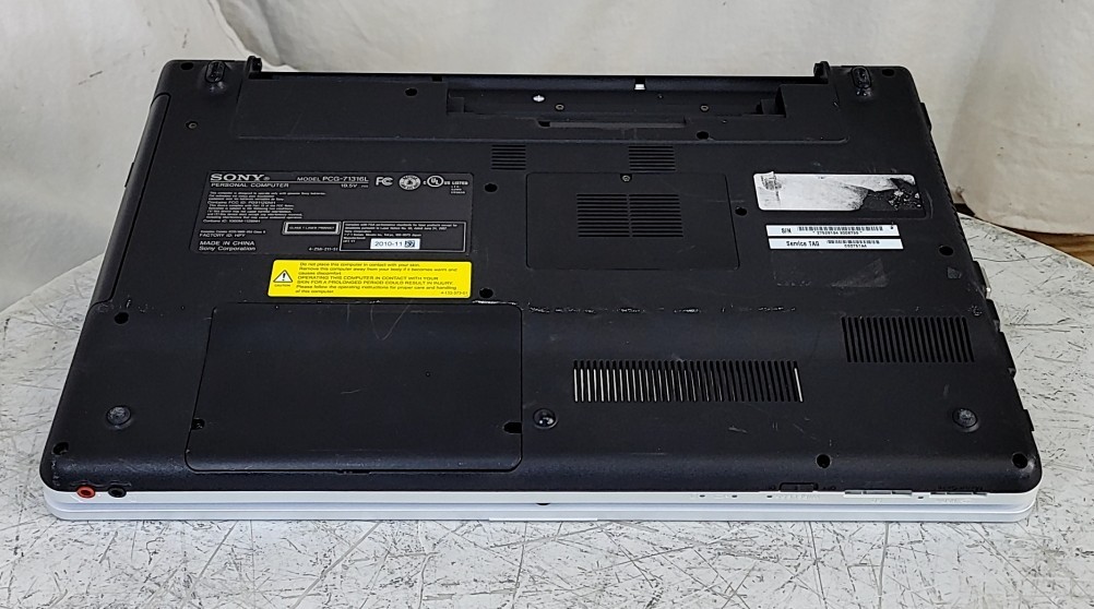 SONY VPCEB35FX PCG-71316L Laptop Core I3 M 370 4GB SEE NOTES