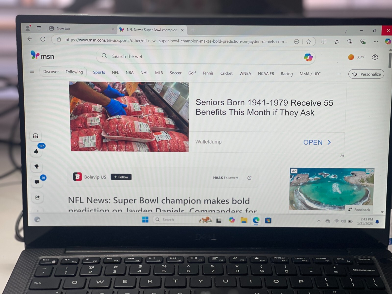 DELL XPS 13 9305, I7-1165G7, 16GB RAM, 2T CRUCIAL BRAND