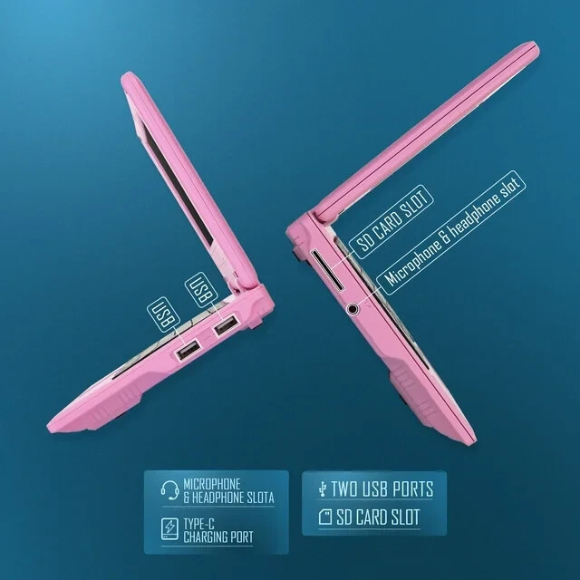 7” Laptop Computer Quad Core Powered by Android 12.0 Netbook Computer with WIFI