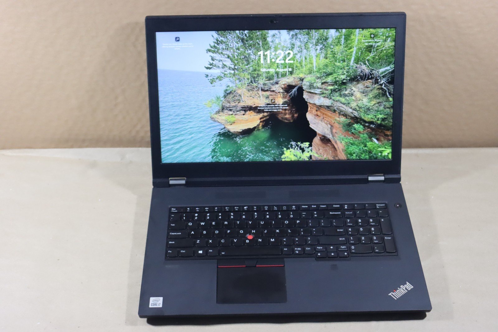 Lenovo Think Pad P17 Gen 1 Intel Core i7-10750H CPU 2.60GHz 1TB 32GB NVIDIA Quad