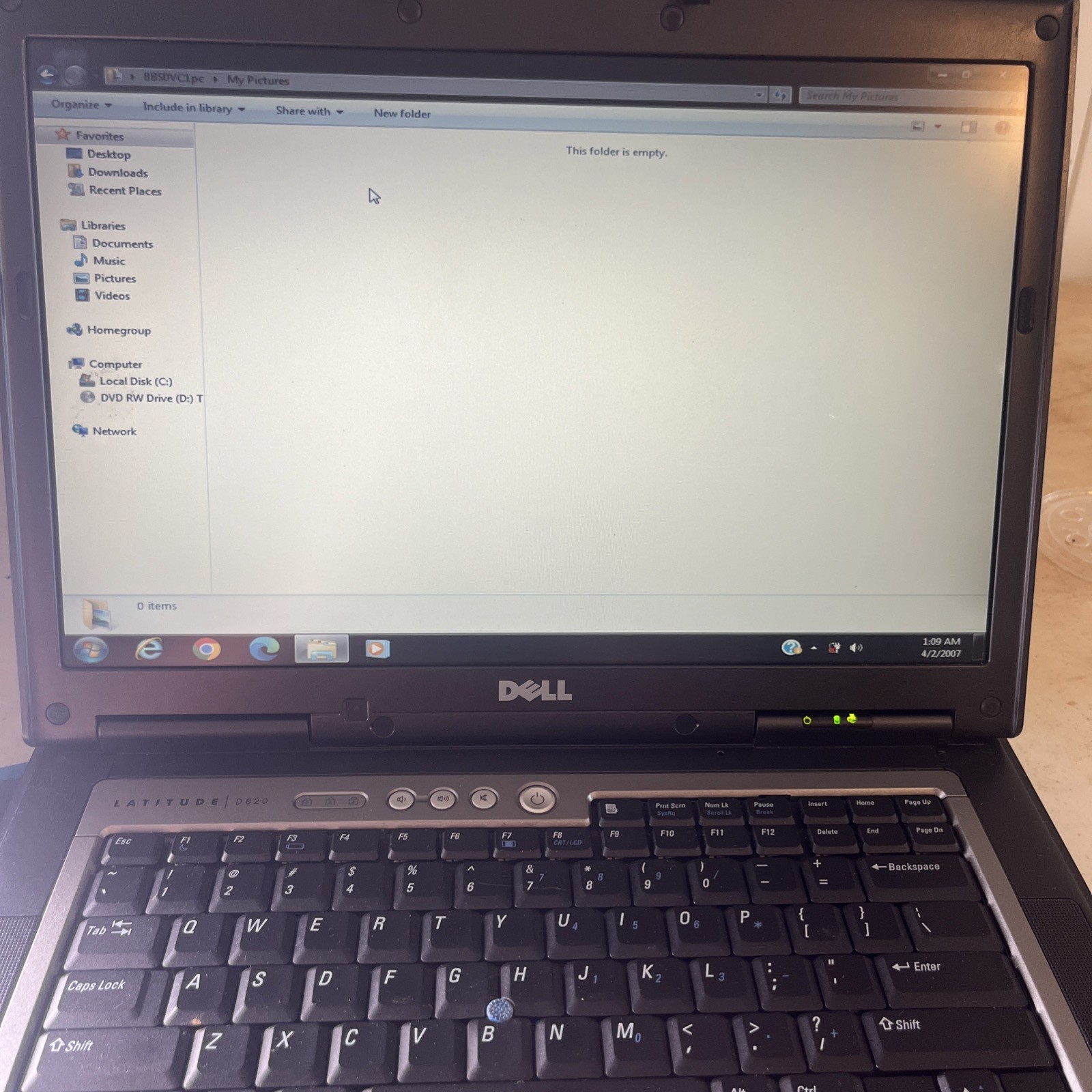 Dell Latitude D820 15.4in. Notebook/Laptop With LTE L16