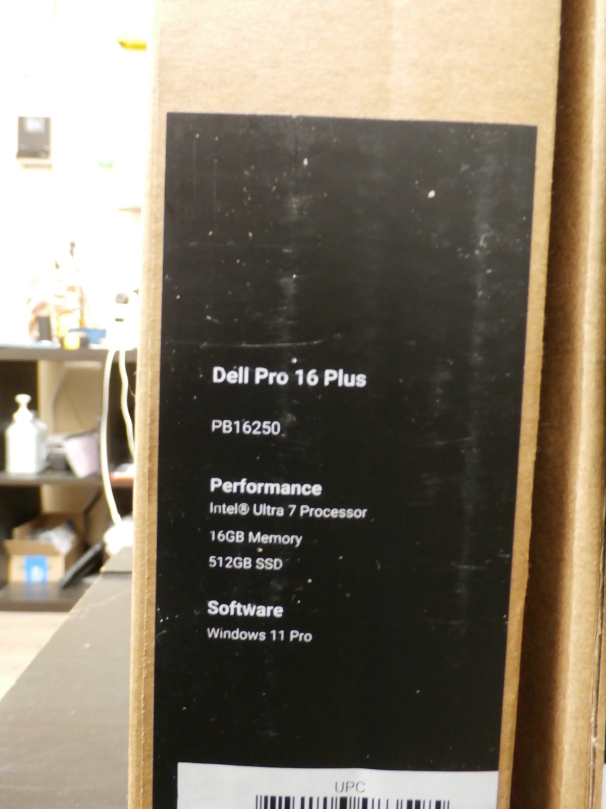 Dell 16″ Intel® Core™ Ultra 7 265U vPro®, 12 cores 512 GB SSD 16 GB DDR5