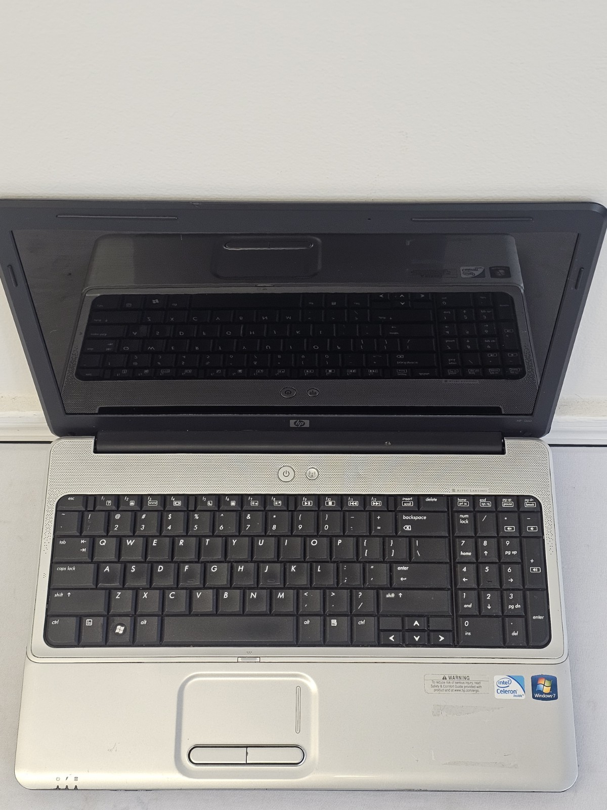 HP G60 Laptop – Intel Celeron 900 – 3GB RAM – 250GB HDD – Windows 10