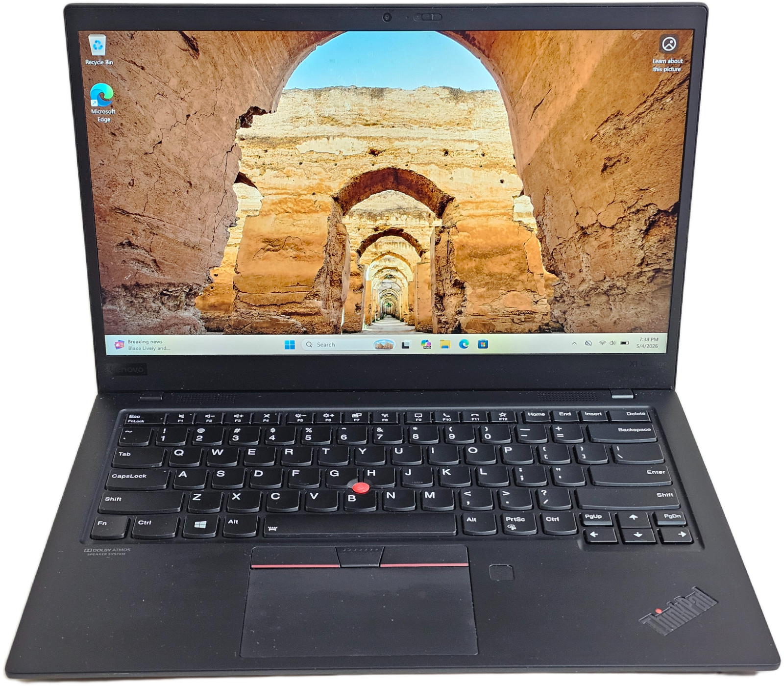 Lenovo X1 Carbon Gen 8 Laptop – 1.8 GHz i7-10610U 16GB 512GB 14″ Touchscreen SP1