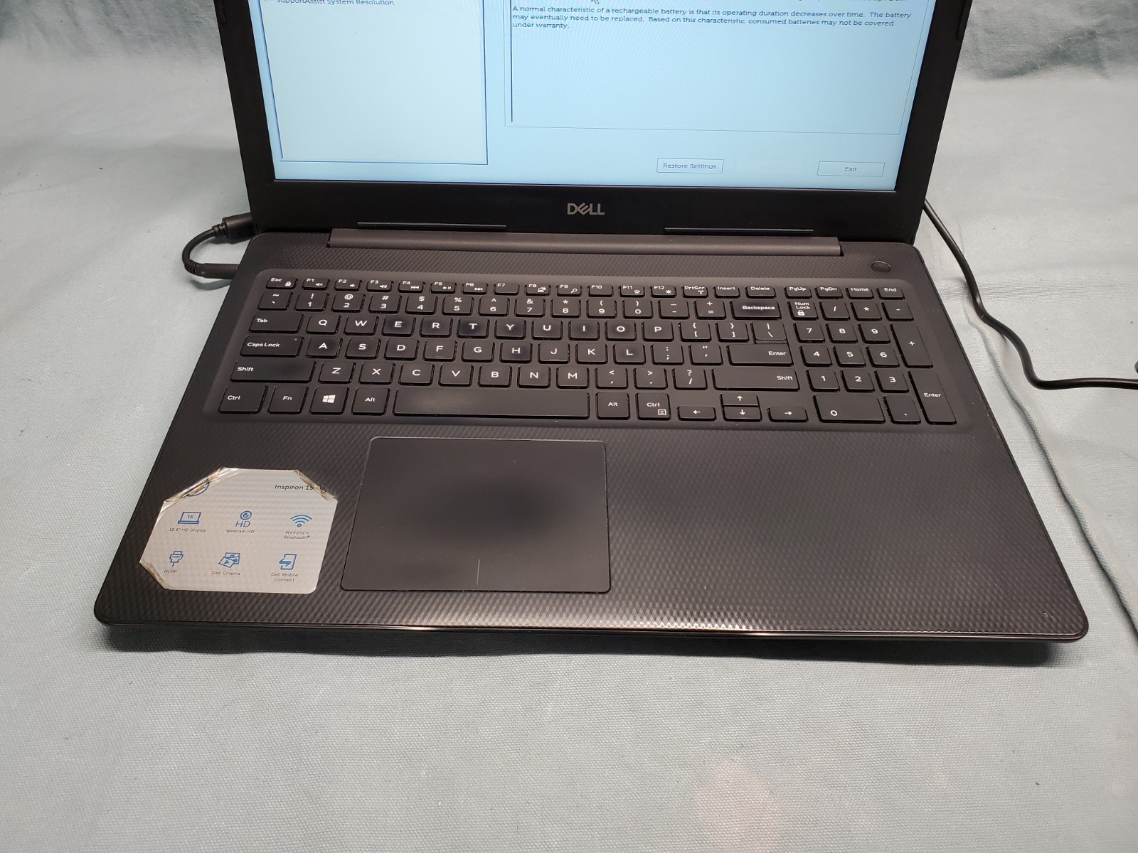 Dell Inspiron 3580 15″ Celeron 4205U 1.80GHz/ 16GB / 256GB SSD #2545