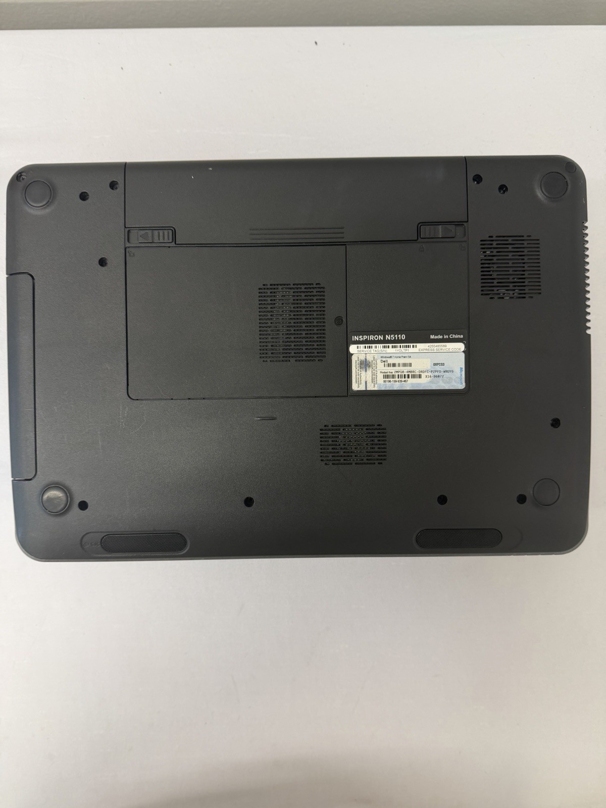 Dell Inspiron N5110 Laptop – Intel i3-2310M – RAM 4GB – Read Des