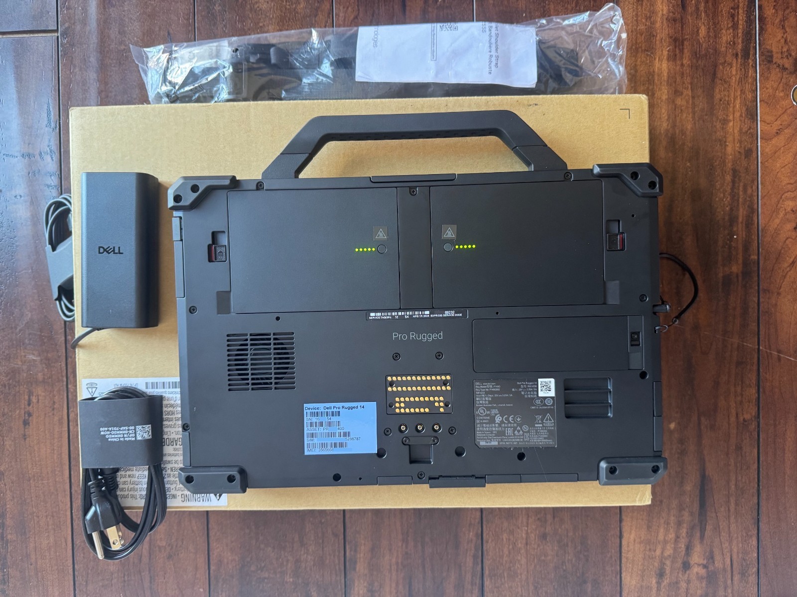 Dell Pro Rugged 14 RB14250 14″ Ultra 5 135U 32GB RAM 256GB SSD W11P + WRNTY