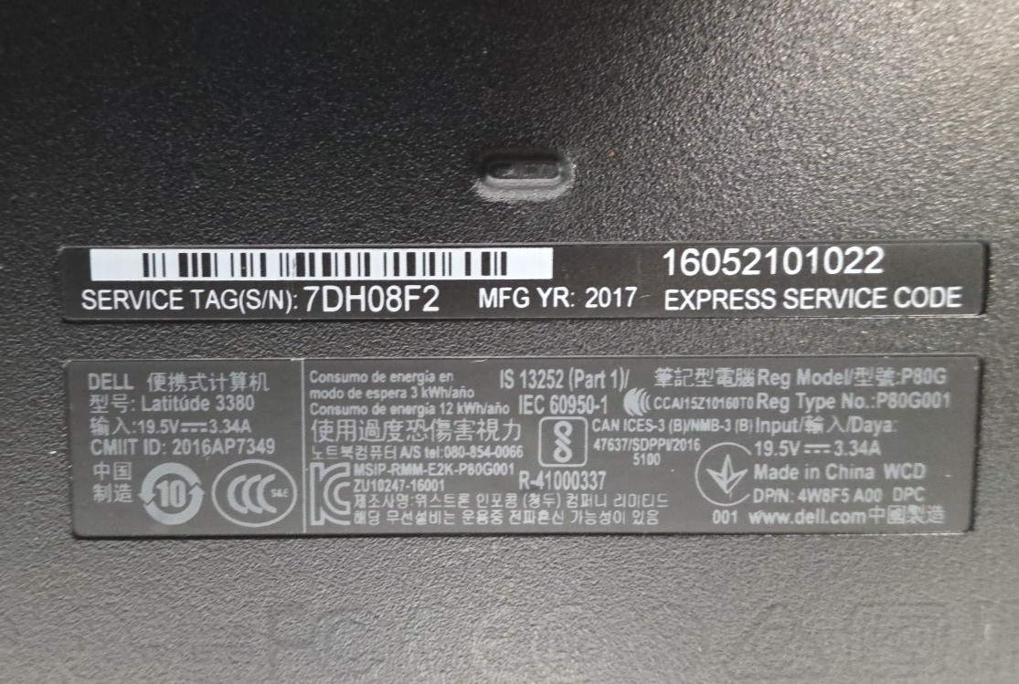 Dell latitude 3380| Touch| Intel Core i3-6006U|4GB RAM 128GB SSD| Win 10 Pro #2