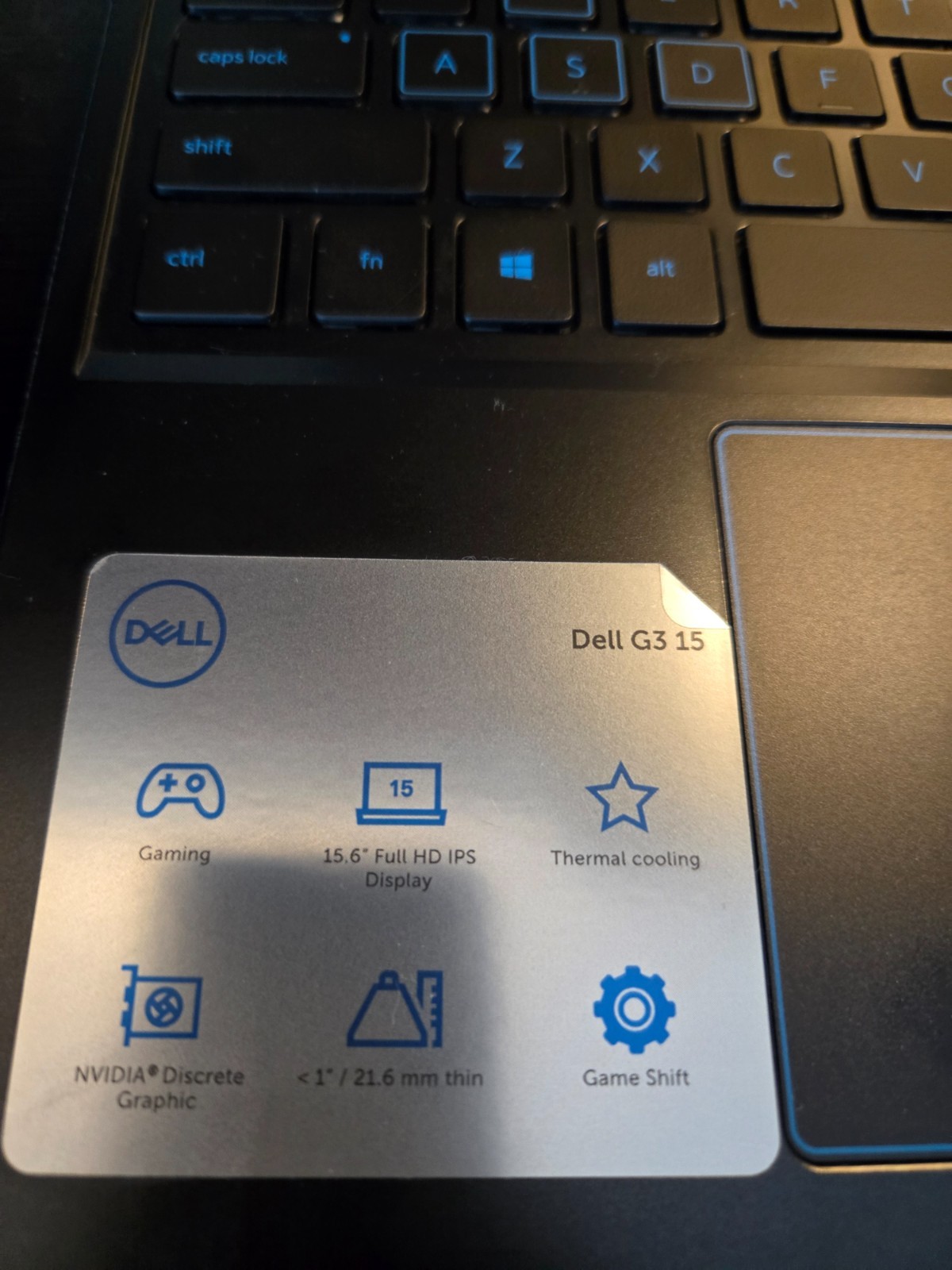 Dell 15.6 G3 Intel Core i5-9300H 64GB RAM 512GB + 3GB NVIDIA GTX 1050