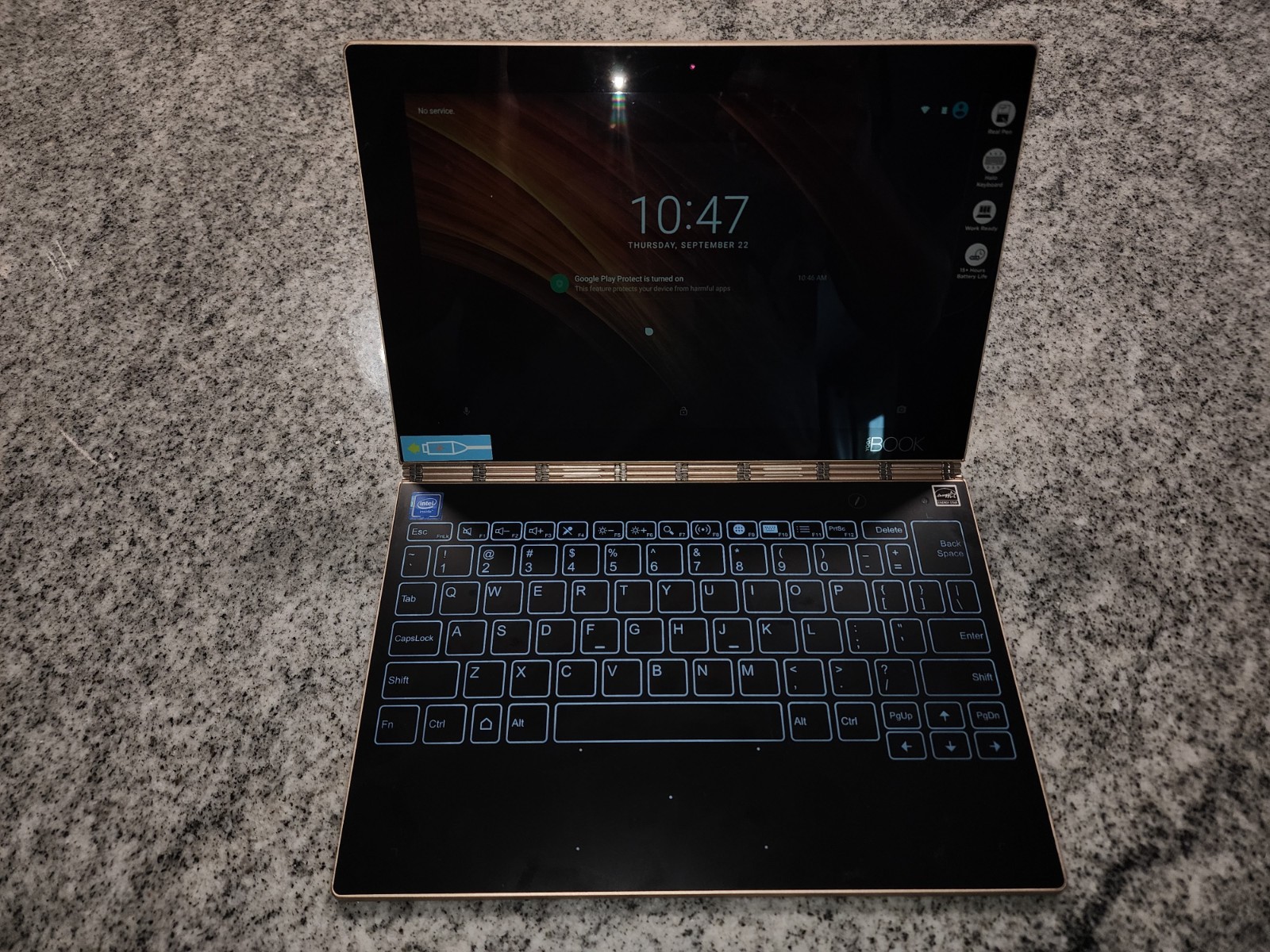Lenovo Yoga Book YB1-X90F 10.1″ Atom x5-Z8550 2.4GHz 4GB RAM 64GB SSD