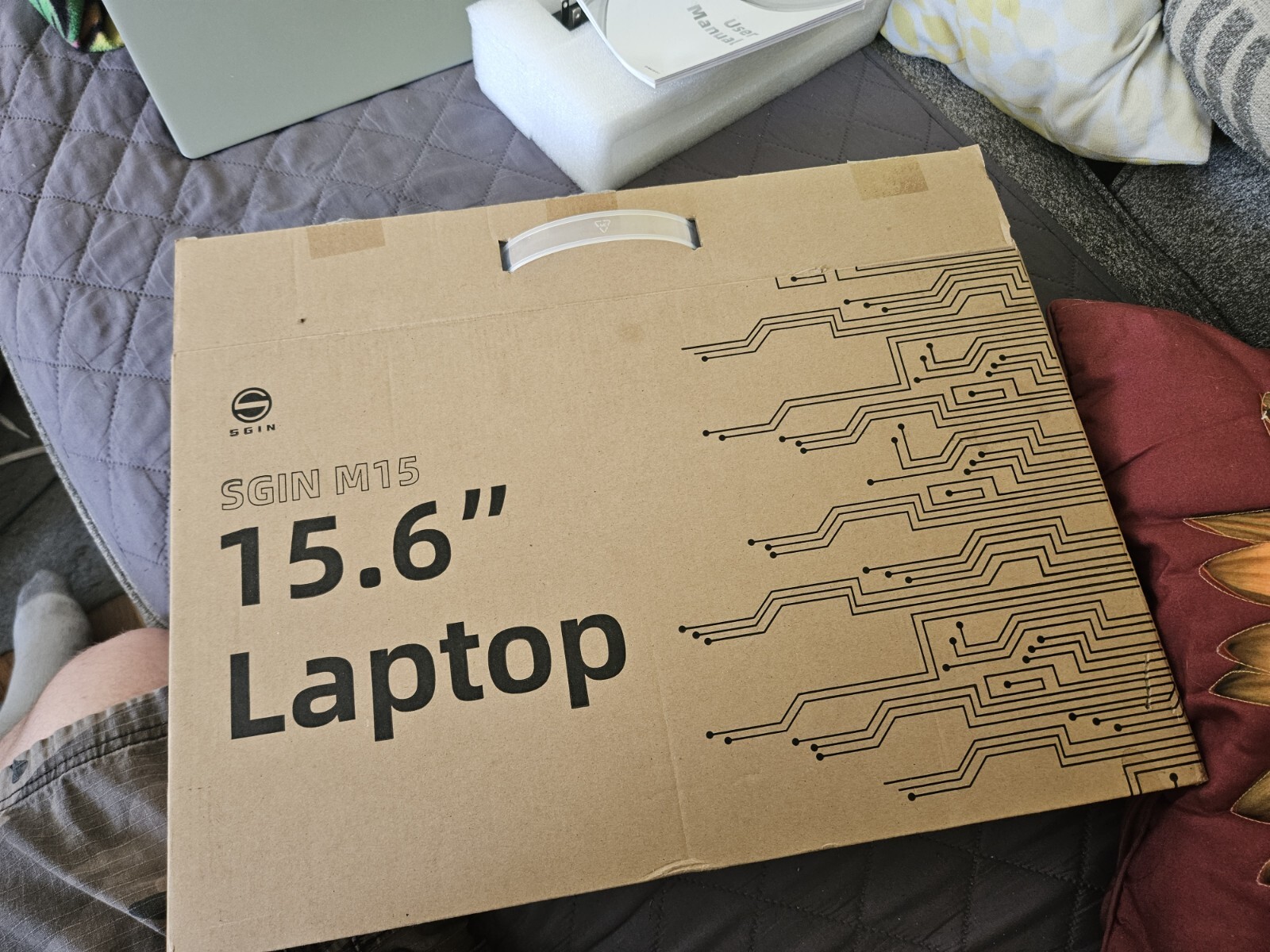 SGIN M15 Laptop 15.6 Inch, 4GB DDR4 128GB SSD Windows 11 *See Pictures*