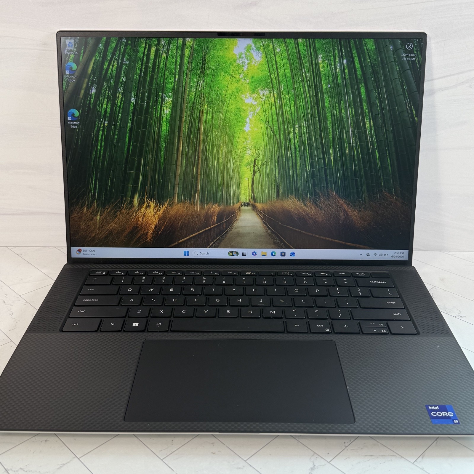 Dell XPS 15 9520 1TB SSD 32 GB i9 NVIDIA GeForce RTX 3050 Win 11 Pro #H304