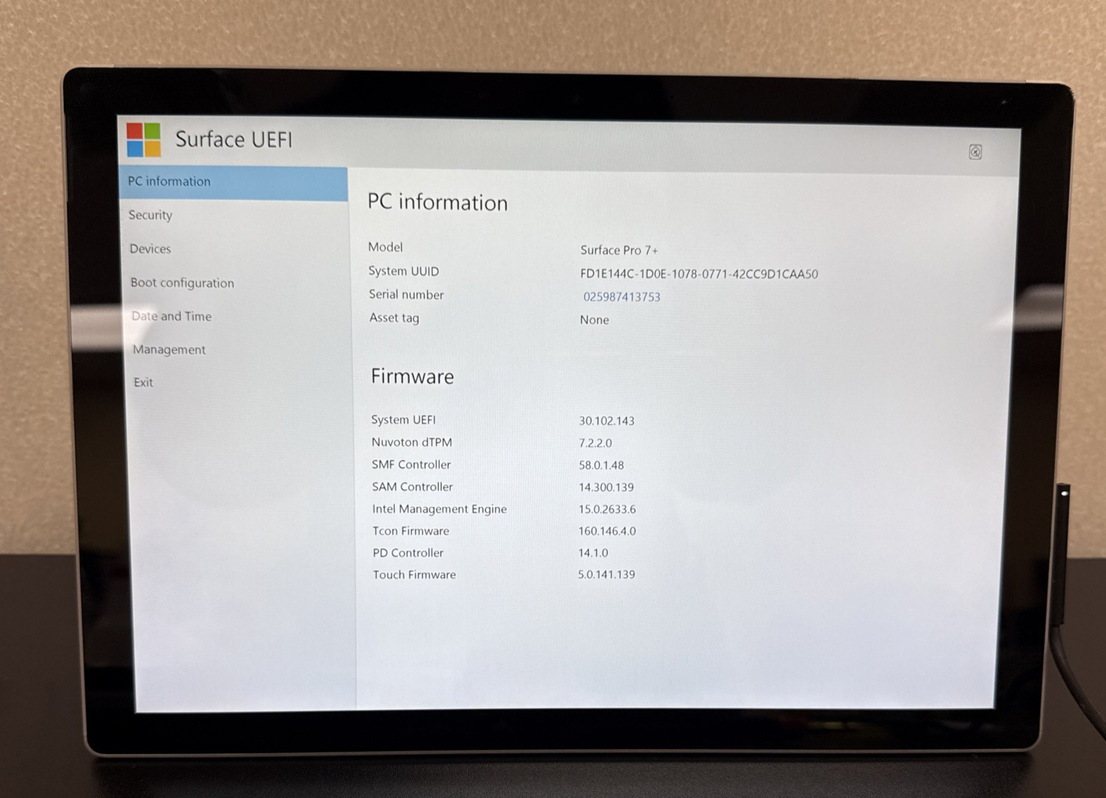 Microsoft Surface Pro 7+ 12.3″ i5-1135G7 16GB RAM 256GB SSD