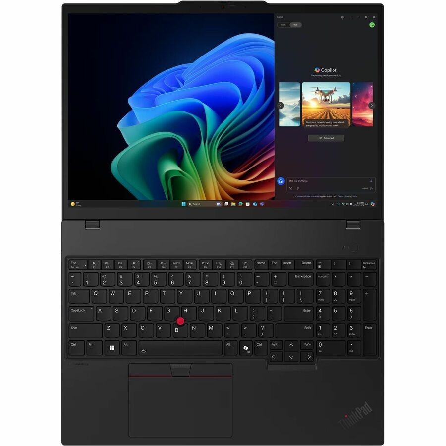 Lenovo ThinkPad T16 Gen 4 21QN0045US 16 Copilot+ PC Notebook – WUXGA – 60 Hz –