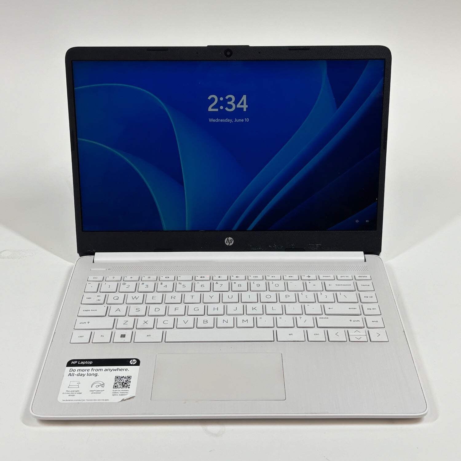 HP Laptop 14-DQ0052DX Celeron N4120 4GB RAM 64GB