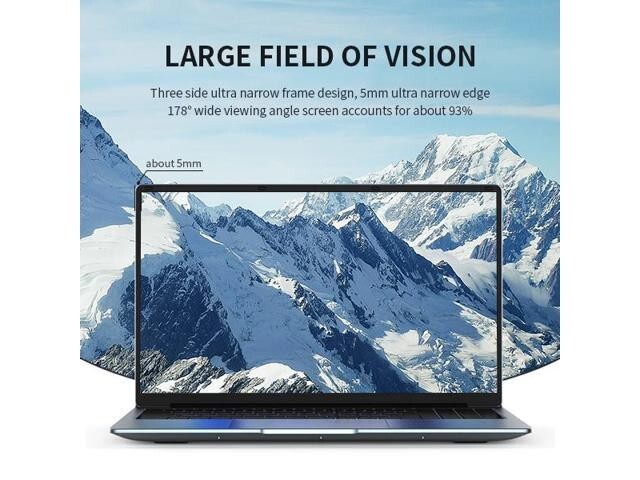 JOHNKANG Windows 11 Pro Laptop, 15.6″ FHD(1920 x 1080) IPS Display,Intel N5095 C