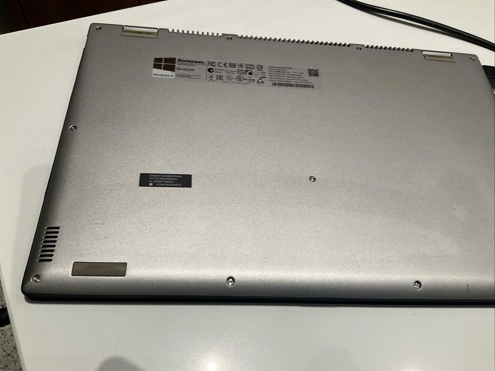 Intel Core I7 – 4510u. CPU @ 2.0p GHz 8.00 GB