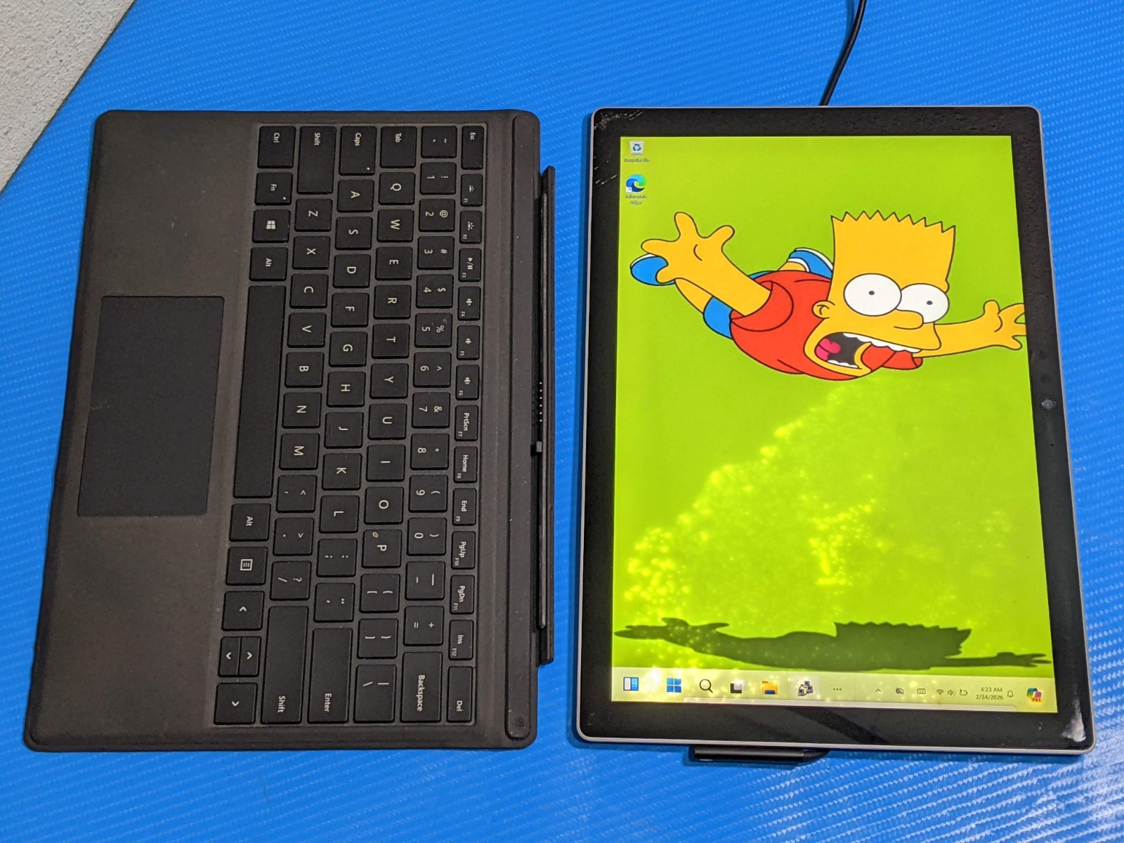 MS Surface Pro 6 1796 12.3″ 2736×1824 TOUCH i7-8650U 1.9GHz 8GB 256GB SSD AS-IS