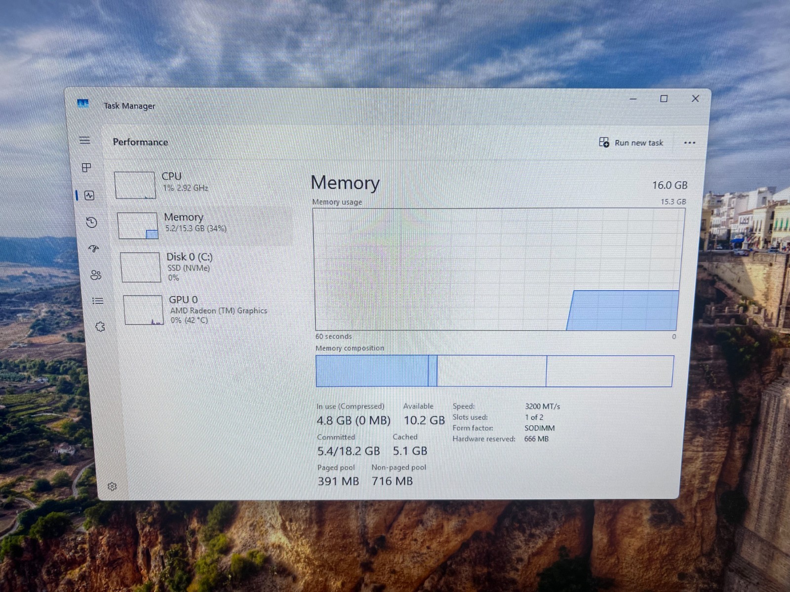 HP 27″ Touchscreen All-in-One PC Ryzen 7 7730U 16GB RAM 1TB NVMe SSD Win 11 WiFI