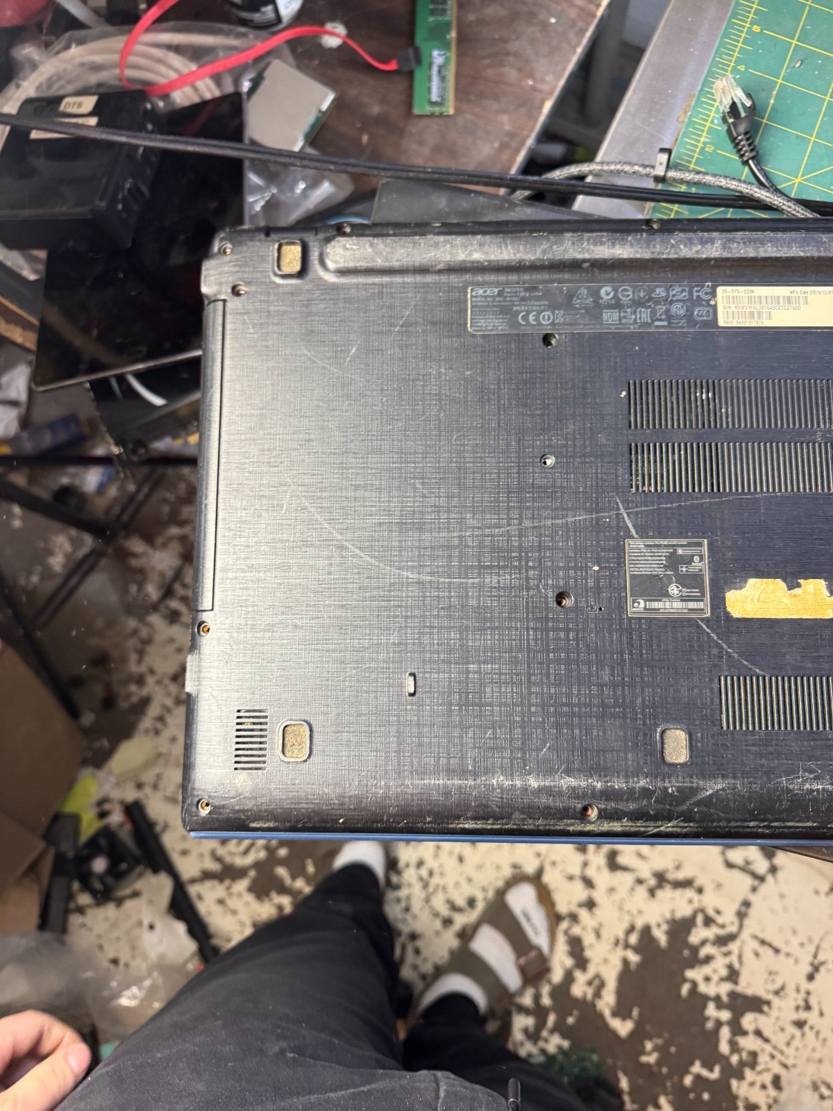 Acer Aspire E5-573 Intel Core i3 4th Gen 15.6″ Laptop for Parts/Repair #4086