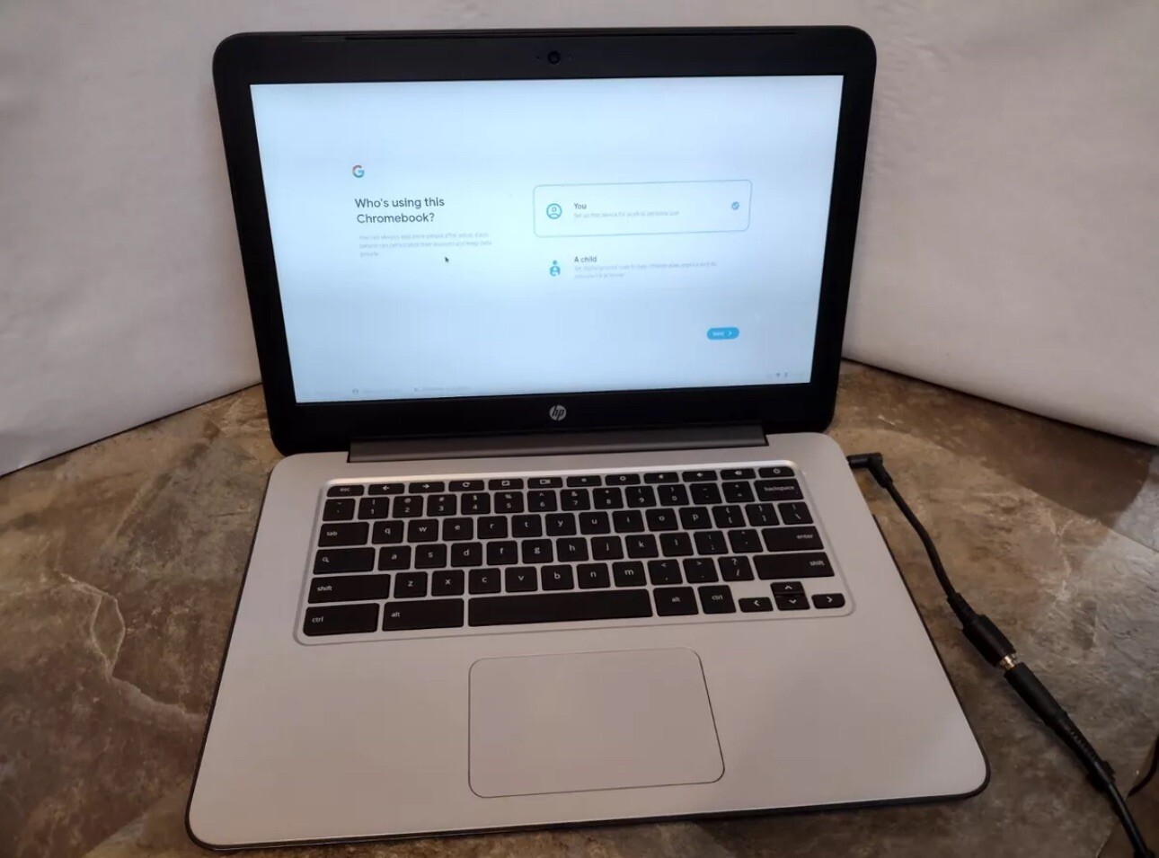 HP Chromebook 14 G3 Celeron N4120 2.1GHZ 2GB RAM 16GB Storage