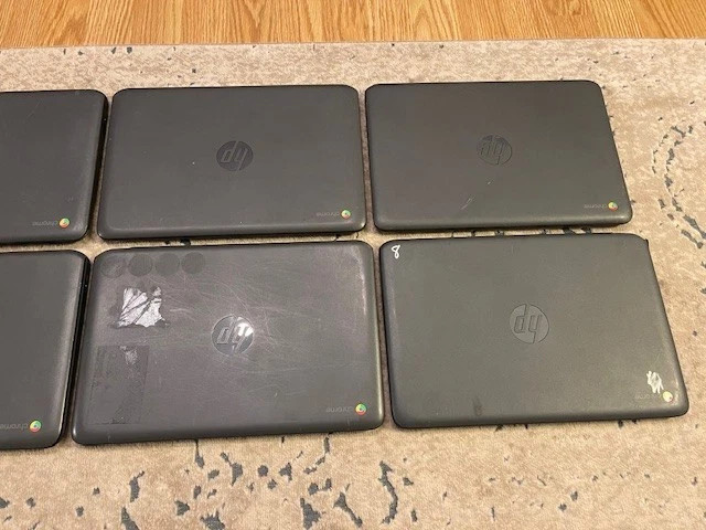 *LOT OF 10* HP Chromebook 11 G6 EE – 16GB SSD, 4GB RAM – Model 3NU57UT