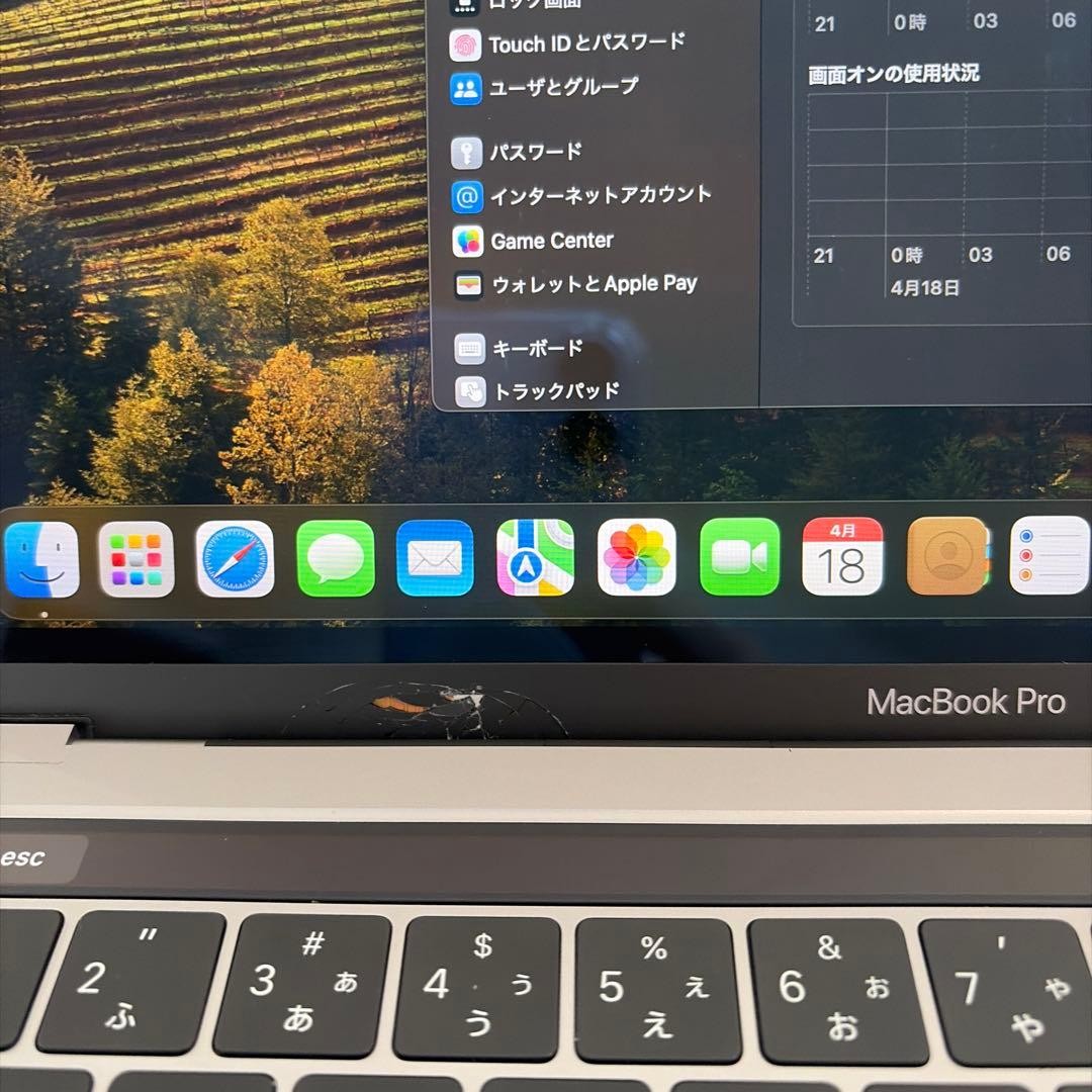 Apple MacBook Pro 13 inch Sonoma Laptop Working Noisy Fan Scratches japan