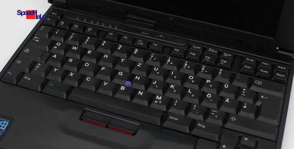 NOTEBOOK IBM THINKPAD 560X PENTIUM MMX 1GB SSD 32MB LAPTOP WINDOWS 95 TYPE: 2640